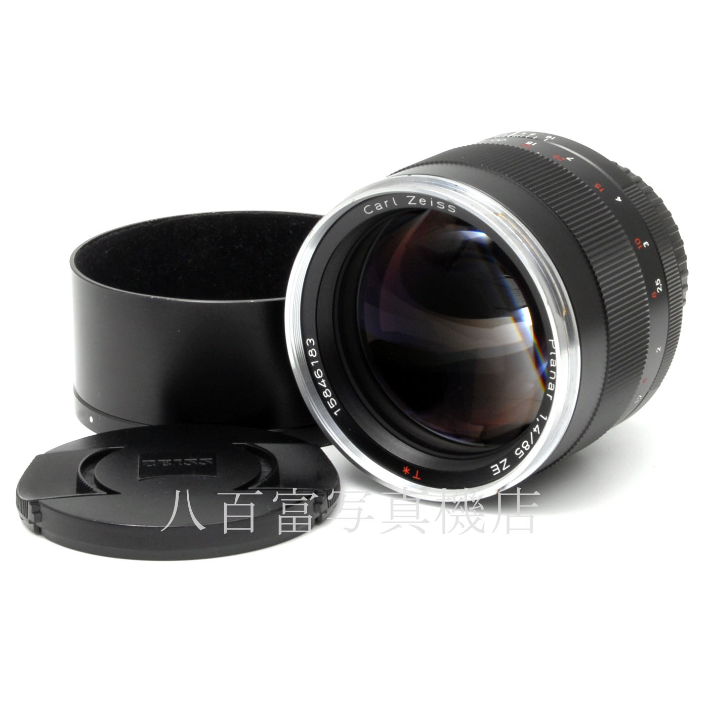 【中古】 カールツァイス Planar T* 85mm F1.4 ZF キヤノン EOS 用 Zeiss プラナー 中古交換レンズ 63791