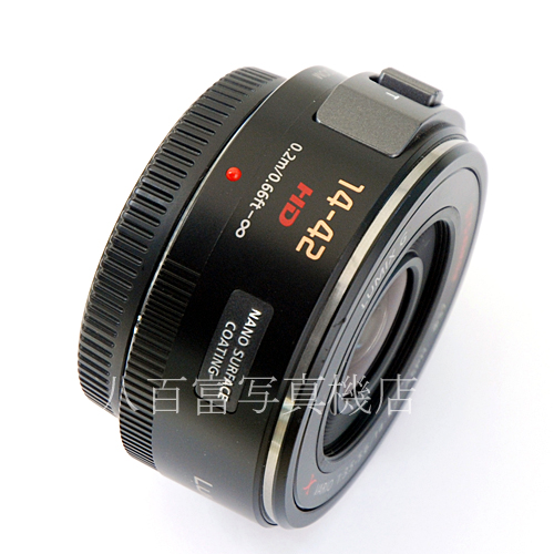 【中古】 パナソニック LUMIX G X バリオ 14-42mm F3.5-5.6 ブラック 中古レンズ 39295