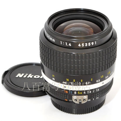 【中古】 ニコン Ai Nikkor 35mm F1.4S Nikon ニッコール 中古レンズ　36976