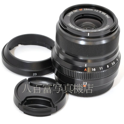 【中古】 フジフイルム フジノン XF 23mm F2 R WR ブラック　FUJIFILM FUJINON 中古レンズ  39653｜カメラのことなら八百富写真機店