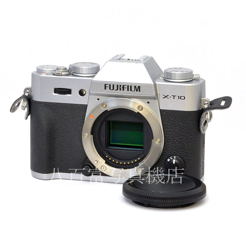 【中古】 フジフイルム X-T10 ボディ シルバー FUJIFILM 中古デジタルカメラ  37878