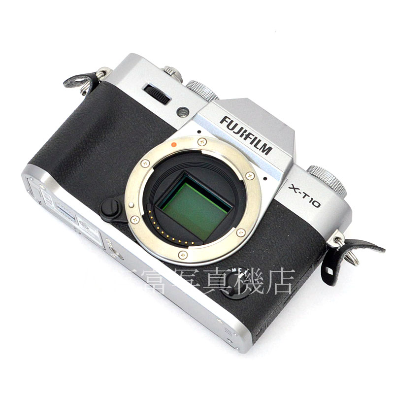【中古】 フジフイルム X-T10 ボディ シルバー FUJIFILM 中古デジタルカメラ  37878