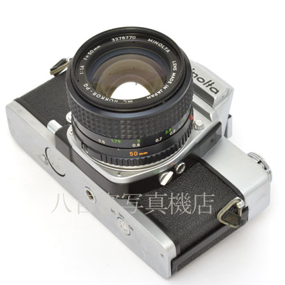 【中古】 ミノルタ SRT SUPER シルバー 50mm F1.4 セット minolta 中古フイルムカメラ  43850