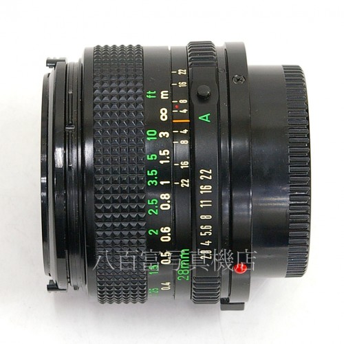 【中古】 キャノン New FD 28mm F2.8 Canon 中古レンズ 23405