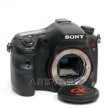 【中古】 ソニー α77 ボディ ブラック SONY SLT-A77V 中古カメラ 23385