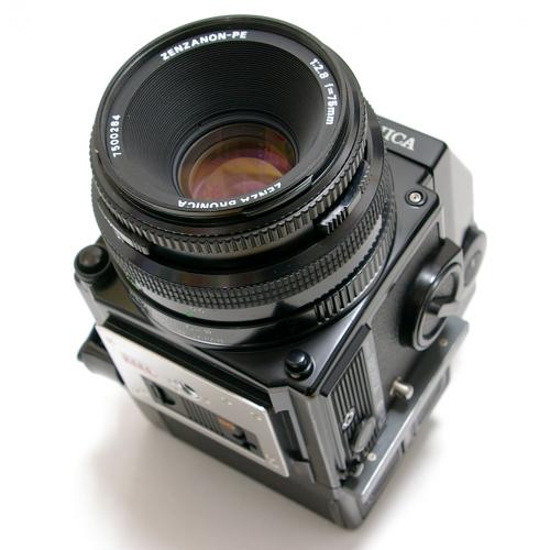 中古 ブロニカ ETR Si 75mm F2.8 AEIIIファインダー セット BRONICA 【中古カメラ】