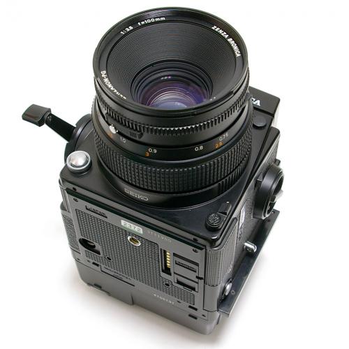 中古 ゼンザブロニカ GS-1 PG100mm F3.5 AEファインダー セット ZENZABRONICA 【中古カメラ】