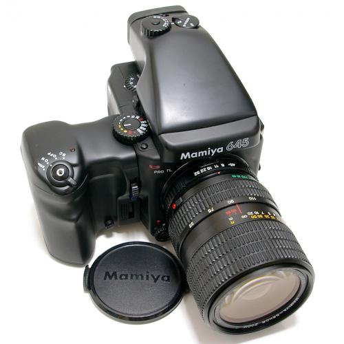 中古 マミヤ 645 PRO-TL 55-110mm F4.5N セット Mamiya 【中古カメラ】
