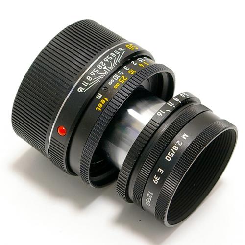 中古 ライカ ELMAR-M 50mm F2.8 ブラック Mマウント Leica