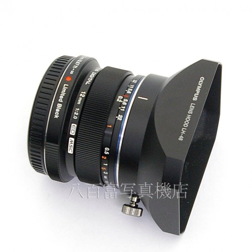 【中古】 オリンパスM.ZUIKO DIGITAL ED 12mm F2.0 Limited Black ズイコーデジタル 中古レンズ 28469