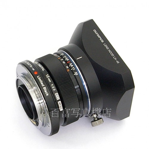 【中古】 オリンパスM.ZUIKO DIGITAL ED 12mm F2.0 Limited Black ズイコーデジタル 中古レンズ 28469