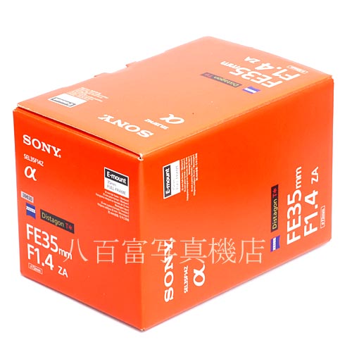 【中古】 ソニー Distagon T* FE 35mm F1.4 ZA E-マウント(FE)用 SEL35F14Z SONY ディスタゴン 中古交換レンズ 39630