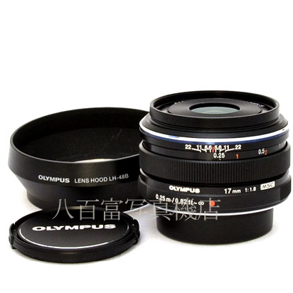 【中古】 オリンパス M.ZUIKO DIGITAL 17mm F1.8 MSC ブラック OLYMPUS 中古交換レンズ 42118