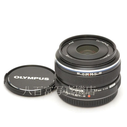 【中古】 オリンパス M.ZUIKO DIGITAL 17mm F1.8 MSC ブラック OLYMPUS 中古交換レンズ 44845