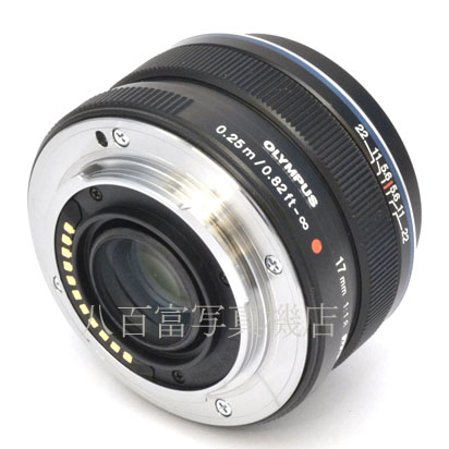 【中古】 オリンパス M.ZUIKO DIGITAL 17mm F1.8 MSC ブラック OLYMPUS 中古交換レンズ 44845