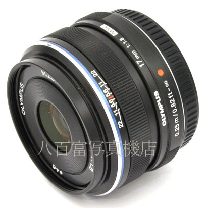 【中古】 オリンパス M.ZUIKO DIGITAL 17mm F1.8 MSC ブラック OLYMPUS 中古交換レンズ 44845