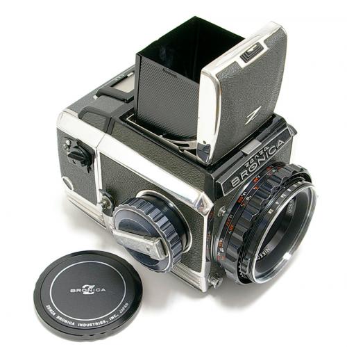 中古 ブロニカ S2 シルバー Nikkor 75mm F2.8 セット BRONICA