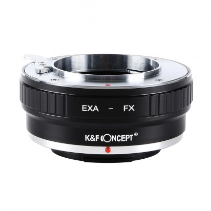 K&F Concept レンズマウントアダプター KF-EXAX (エキザクタマウントレンズ → 富士フイルムXマウント変換)