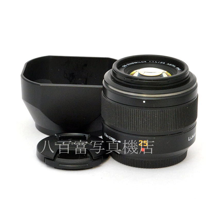 【中古】 パナソニック ライカ DG SUMMILUX 25mm F1.4 ASPH. マイクロフォーサーズ用 LEICA 中古交換レンズ 48415