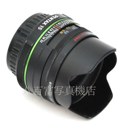 【中古】 SMC ペンタックス DA 15mm F4 ED AL Limited ブラック PENTAX 中古交換レンズ 44841