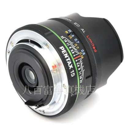 【中古】 SMC ペンタックス DA 15mm F4 ED AL Limited ブラック PENTAX 中古交換レンズ 44841