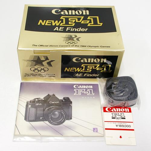 販売済み 中古 キャノン New F-1 AE ロス五輪記念 ボディ Canon