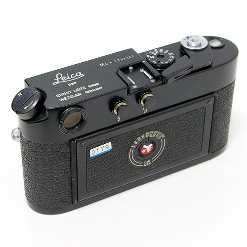 中古 ライカ M4 ブラックペイント ボディ Leica