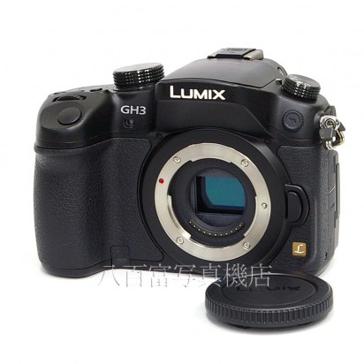 【中古】 パナソニック LUMIX DMC-GH3 ボディ ブラック Panasonic 中古カメラ 28519