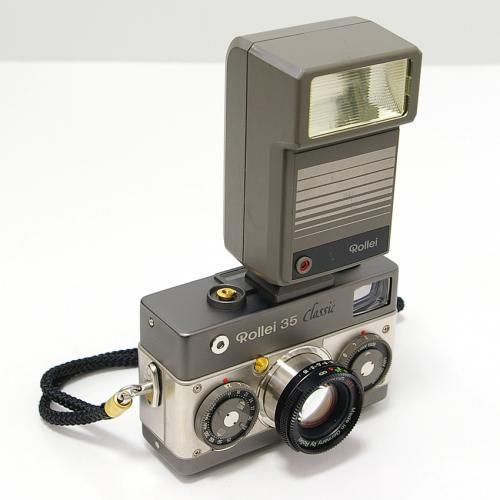 販売済み 中古 ローライ 35 クラシック 20REB フラッシュ セット / Rollei 35 Classic