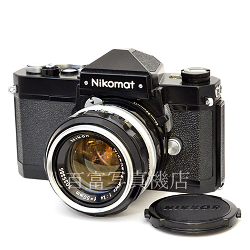 【中古】 ニコン ニコマート FTN ブラック 50mm F1.4 セット Nikon nikomat 中古フイルムカメラ 48960