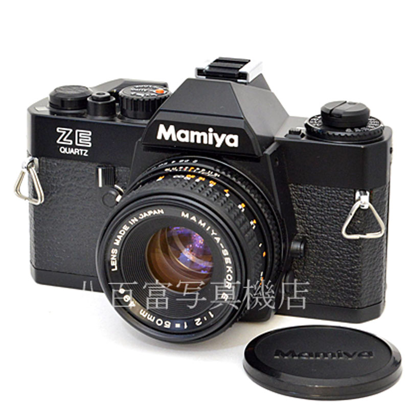 【中古】 マミヤ ZE クォーツ 50mm F2  Mamiya 中古フイルムカメラ 48837