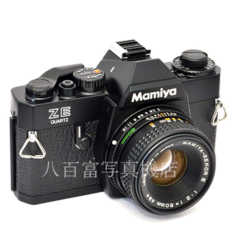 【中古】 マミヤ ZE クォーツ 50mm F2  Mamiya 中古フイルムカメラ 48837