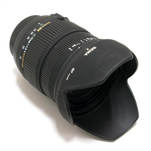 中古 シグマ 17-70mm F2.8-4 DC MACRO OS HSM ニコンAF用 SIGMA 【中古レンズ】 R9559