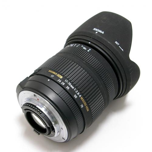 中古 シグマ 17-70mm F2.8-4 DC MACRO OS HSM ニコンAF用 SIGMA 【中古レンズ】 R9559