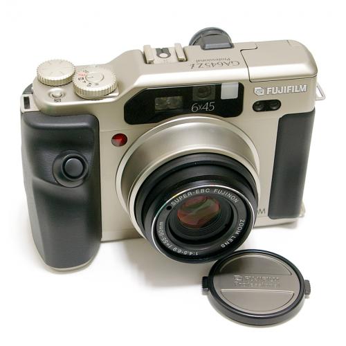 中古 フジ GA645Zi Professional シルバー FUJIFILM 【中古カメラ】 R9558