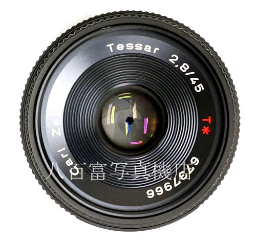 【中古】 コンタックス ツァイス T* Tessar 45mm F2.8 AE CONTAX　テッサー 中古レンズ 34535