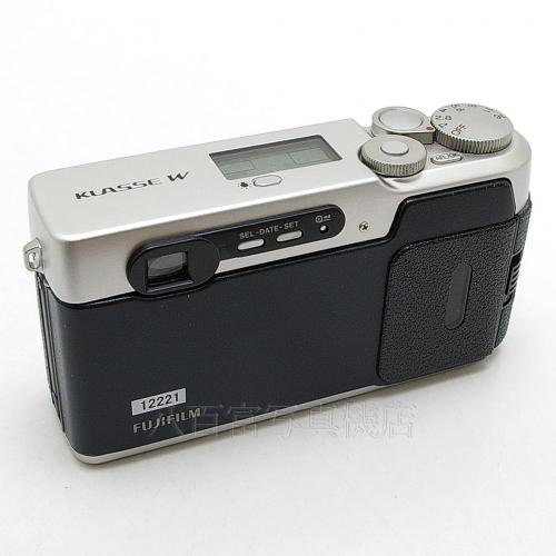 中古 フジ クラッセ KLASSE W シルバー FUJIFILM 【中古カメラ】 12221