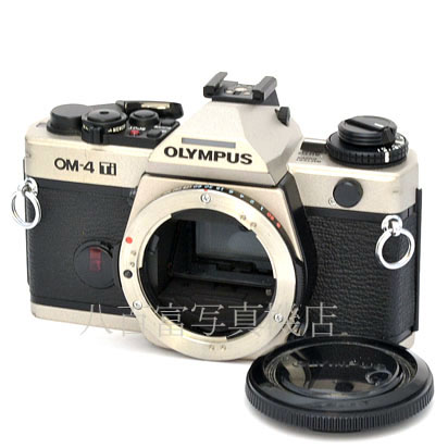 【中古】 オリンパス OM-4Ti シルバー ボディ OLYMPUS 中古フイルムカメラ 43554