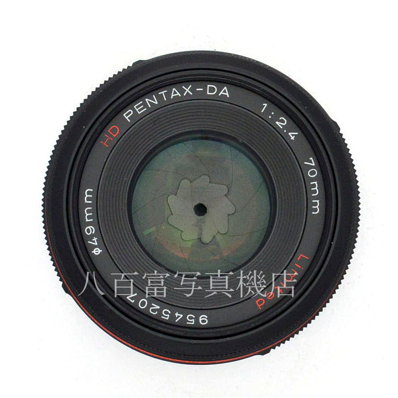 【中古】 ペンタックス HD PENTAX-DA 70mm F2.4 Limited ブラック PENTAX 中古交換レンズ 48234