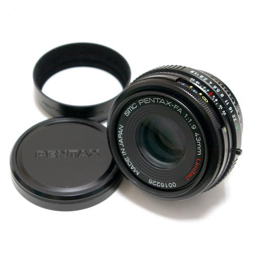 中古 SMC ペンタックス FA 43mm F1.9 Limited ブラック PENTAX 【中古レンズ】 R9568
