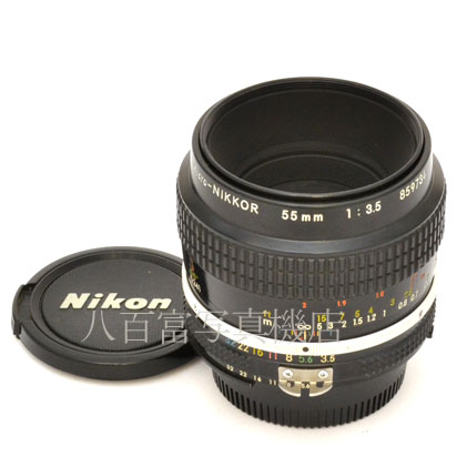 【中古】 ニコン Ai Micro Nikkor 55mm F3.5 Nikon マイクロニッコール 中古レンズ　44901