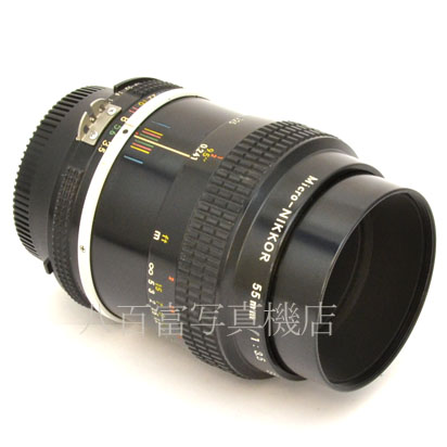 【中古】 ニコン Ai Micro Nikkor 55mm F3.5 Nikon マイクロニッコール 中古レンズ　44901