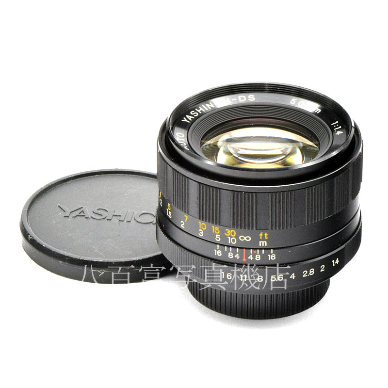 【中古】オートヤシノン DS 50mm F1.4  M42マウント YASHICA 中古交換レンズ 53132