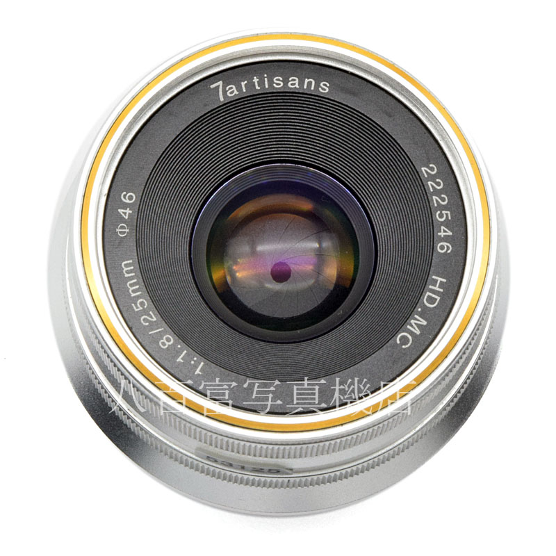 【中古】 七工匠 HD MC 25mm F1.8 フジフイルムX用 7Artisans 中古交換レンズ 53125