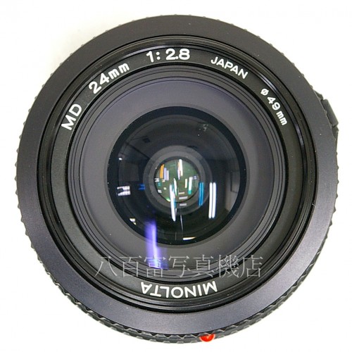 【中古】 ミノルタ New MD 24mm F2.8 MINOLTA 中古レンズ 23507