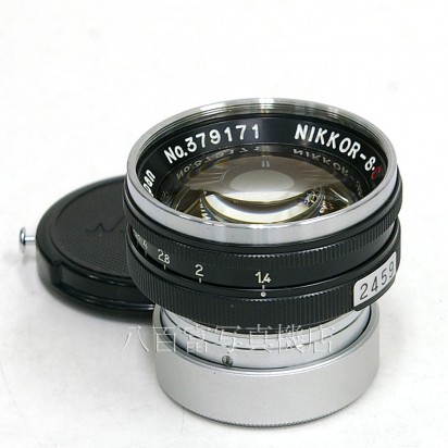【中古】 ニコン Nikkor-S・C 5cm F1.4 黒鏡筒 ニコンSマウント Nikon/ニッコール 中古レンズ  K2459｜カメラのことなら八百富写真機店