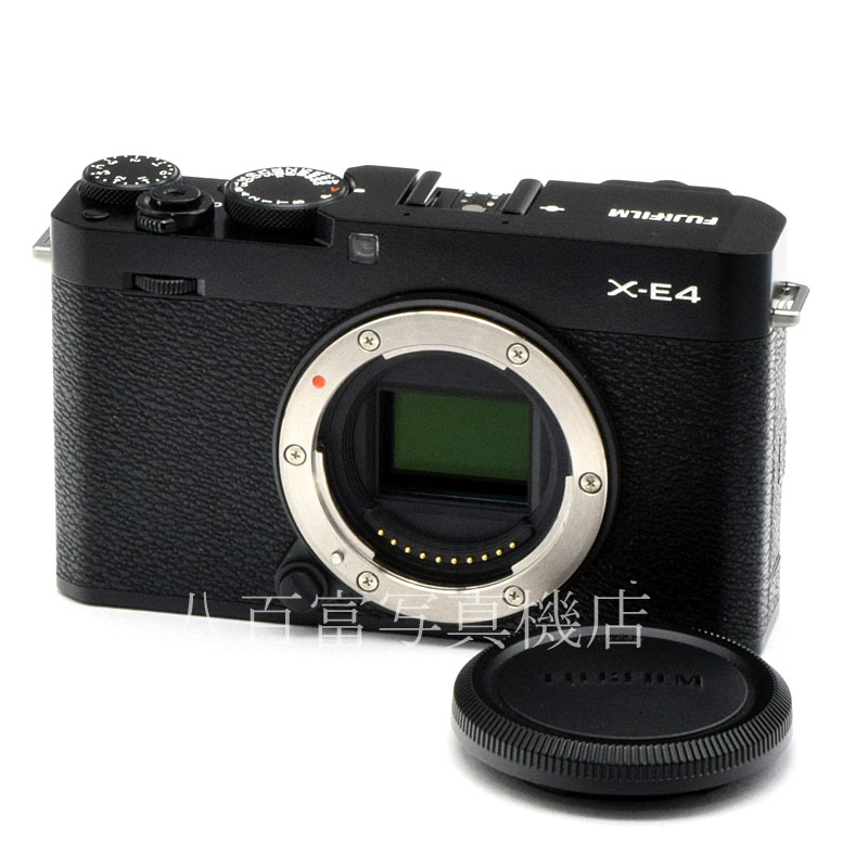【中古】 フジフイルム X-E4 ボディ ブラック FUJIFILM 中古デジタルカメラ 53120｜カメラのことなら八百富写真機店