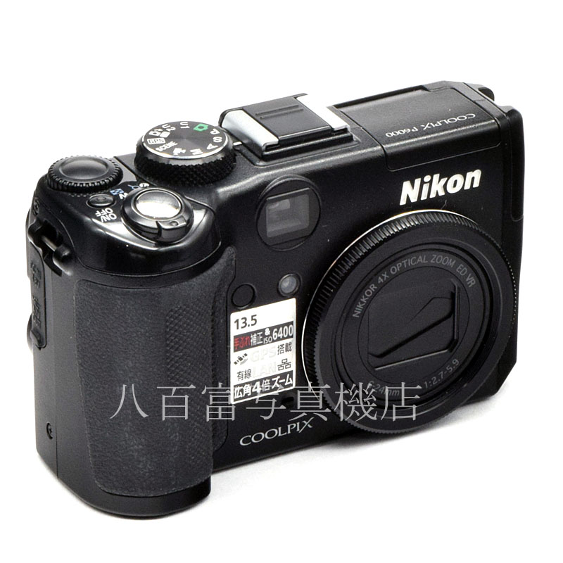 中古】 ニコン COOLPIX P6000 ブラック Nikon クールピクス 中古デジタルカメラ 52973｜カメラのことなら八百富写真機店