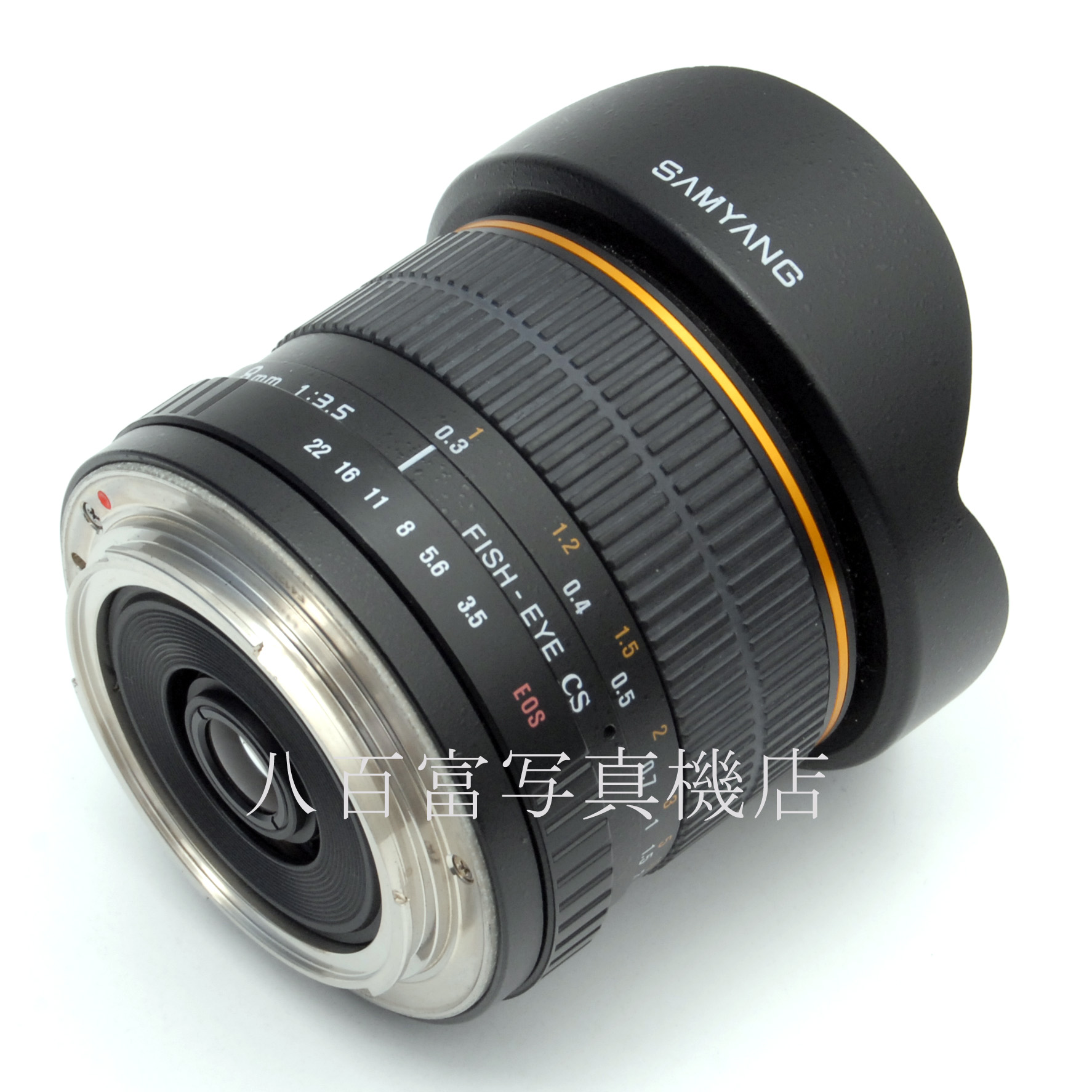 【中古】サムヤン フィシュアイ 8mm F3.5 CS SAMYANG キヤノン EOS EF用 中古交換レンズ 67813