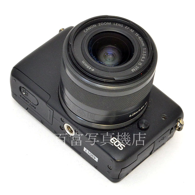 【中古】 キヤノン EOS M10 EF-M 15-45mm F3.5-6.3 IS STM セット  ブラック Canon　中古デジタルカメラ 49017